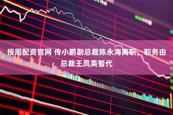 按周配资官网 传小鹏副总裁陈永海离职，职务由总裁王凤英暂代